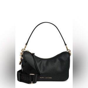 Marc Jacobs Black Leather Shoulder Bag - Women's